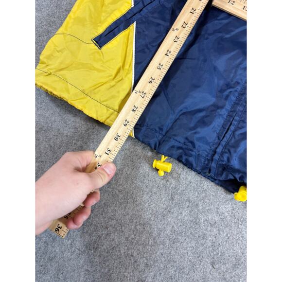 VTG 90s G-III Indiana Pacers Windbreaker Jacket Mens Blue Yellow NBA Sports XL - Picture 3 of 10